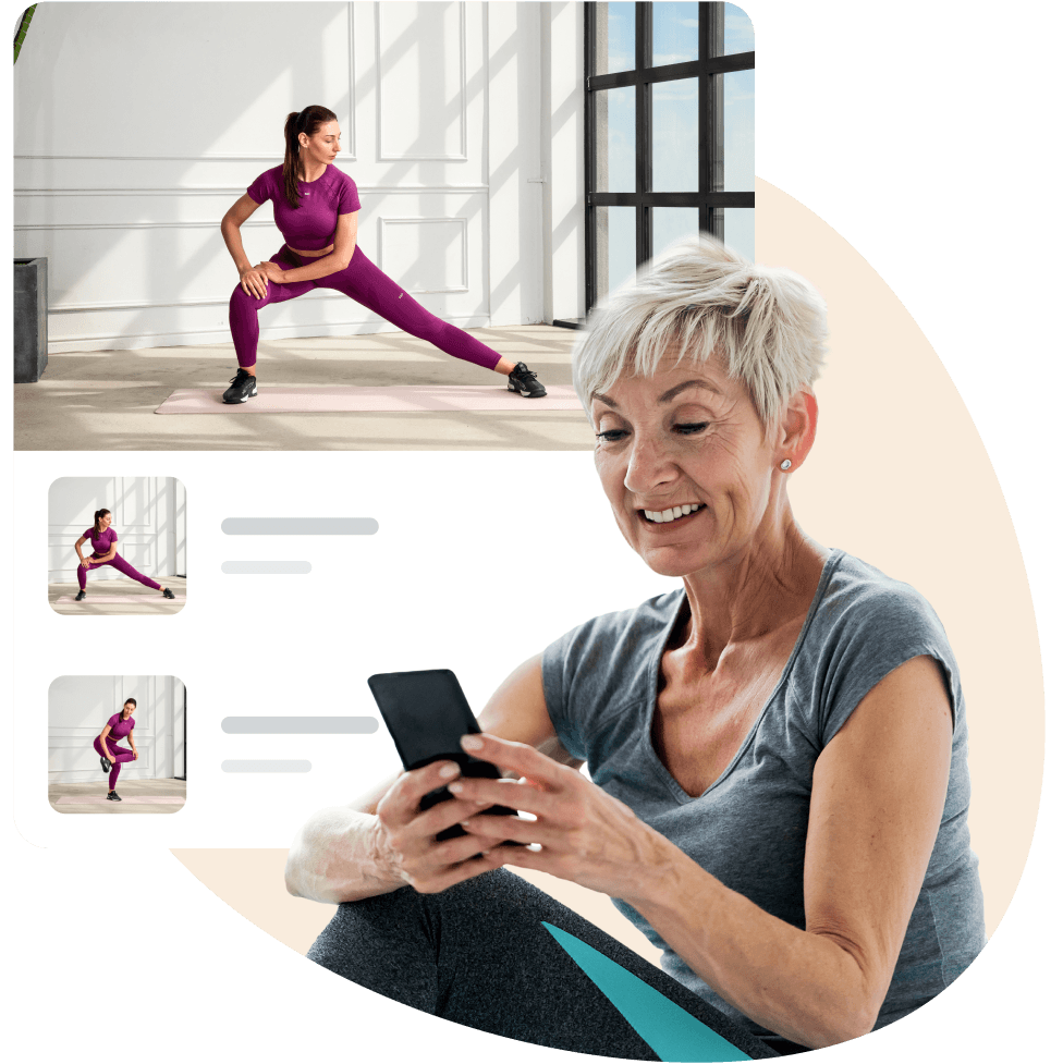 Klinio app workouts image