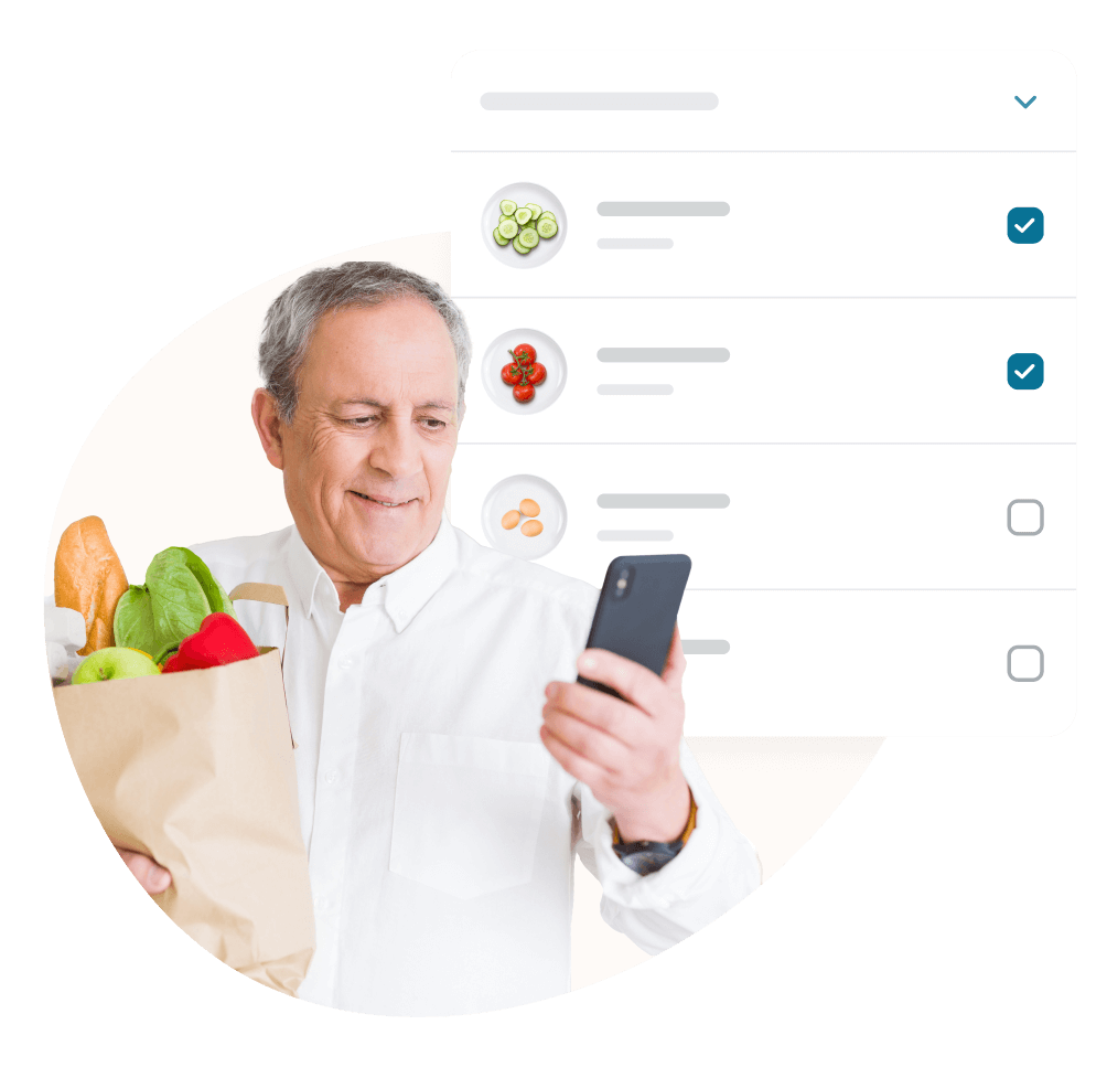 Grocery list image