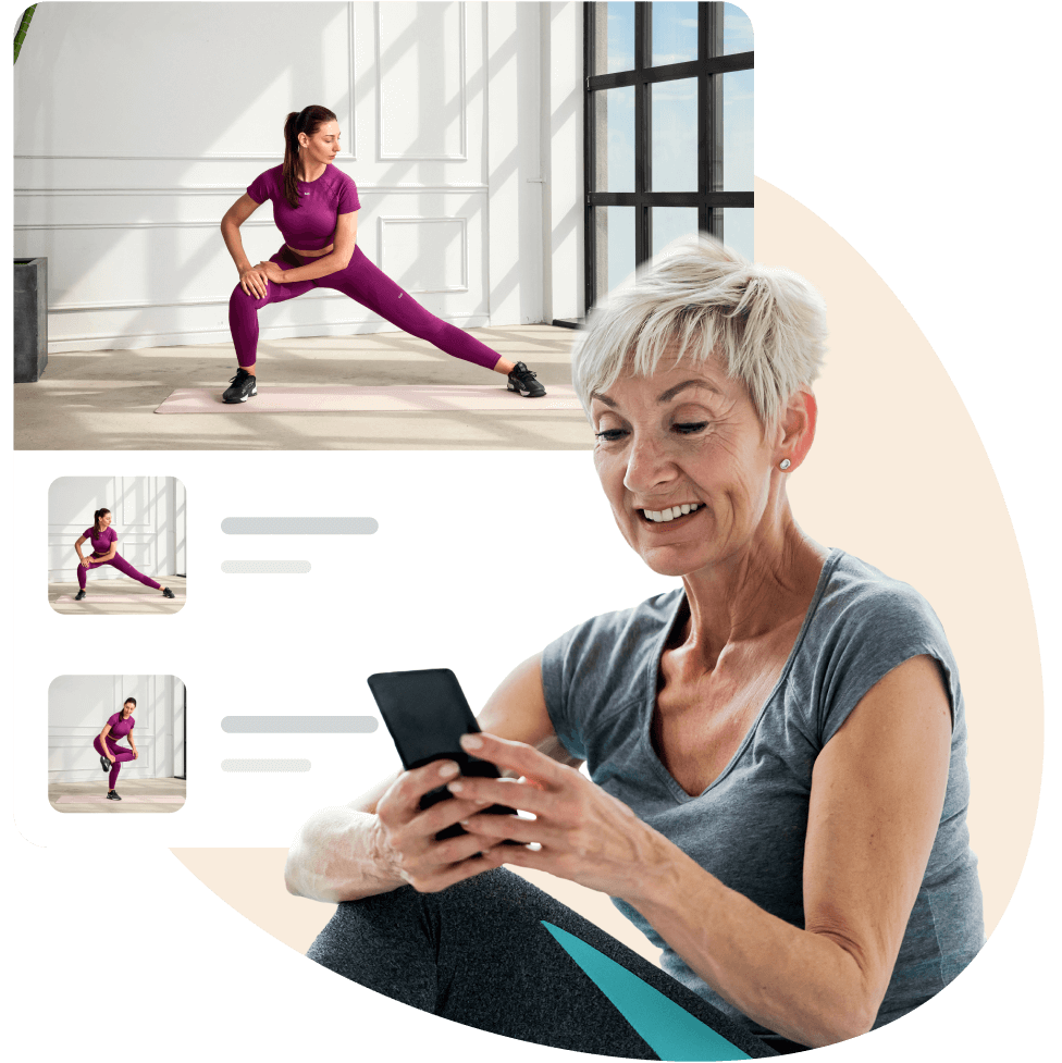 Klinio app workouts image
